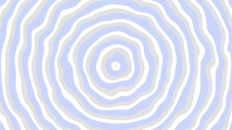 Abstract Concentric Circles Ripple Animation - Hypnotic Visuals. Stock Footage 318940624