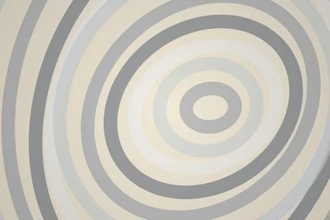 Abstract concentric circles in shades of gray and beige Stock Photos