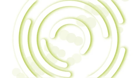 Abstract concentric circular layers with soft shadows animation Stock Footage 335115171