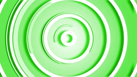 Abstract concentric circular rings layered 3d effect and soft shadows backg.. Stock Footage 334760551