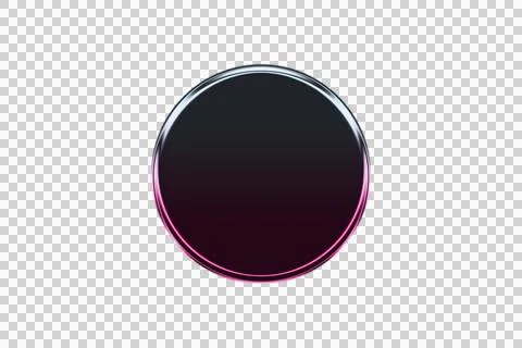 Abstract concentric gradient circle with dark purple and magenta rings Illustrazione stock