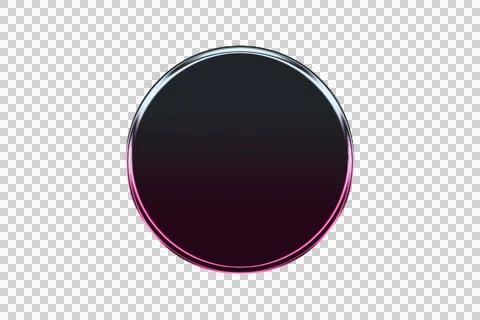 Abstract concentric gradient circle with magenta and dark purple rings Illustrazione stock