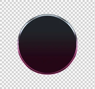 Abstract concentric gradient circles with dark outer ring and magenta inner ring Stock Illustration