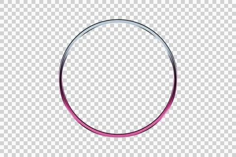Abstract of concentric gradient rings with a white square center transparent Stock Illustration