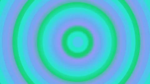 Abstract Concentric Gradient Ripples Loop Stock Footage 331549326
