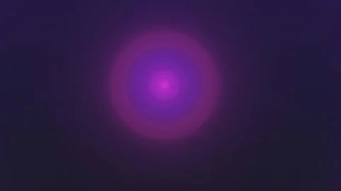 Abstract Concentric Light Ring Centering a Soft Pink Core in a Dark Purple .. 動画素材 328589089