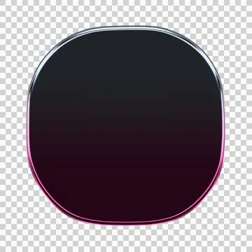 Abstract concentric rings gradient purple pink white black transparent Stock-Illustration