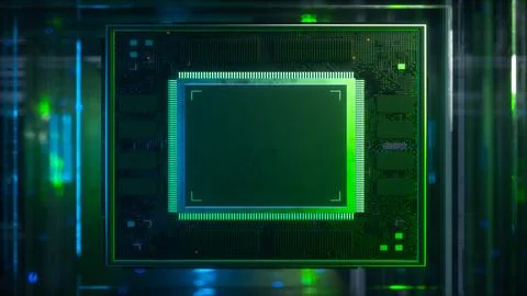 Abstract Concept of Artificial Intelligence Stockillustratie