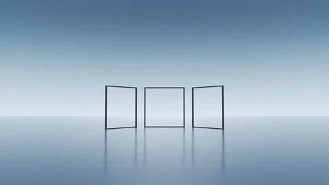 Abstract concept building 3d rendered Stock Footage 166139441