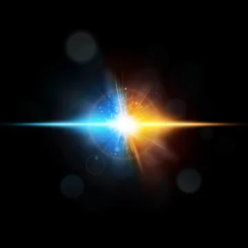 Abstract concept - color forces burst. EPS 10 vector Stock Illustration