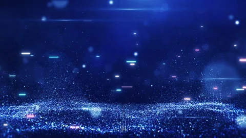 Abstract concept of digital technology. Big database cybersecurity. Data Analyti Video stock 244276370