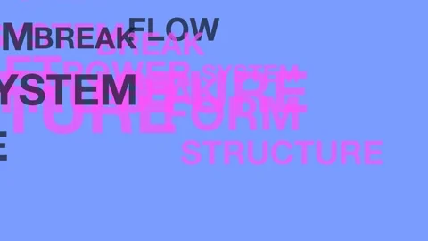 Abstract concept of disruption and innovation within a system Stock Footage 325769860