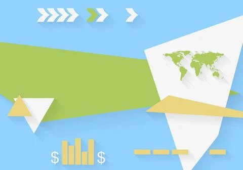 Abstract concept flat tech design Abstract concept flat tech design. Vecto... Stock Photos