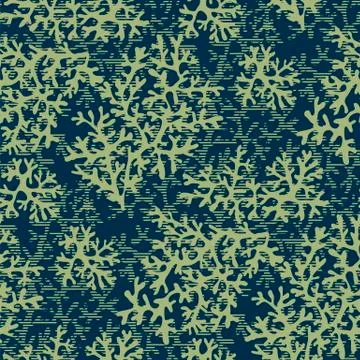 Abstract concept forest moss texture tile pattern Stock Illustration