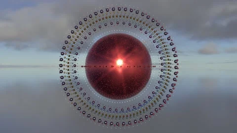Abstract concept: mandala, passage of time Stock Footage 255758551