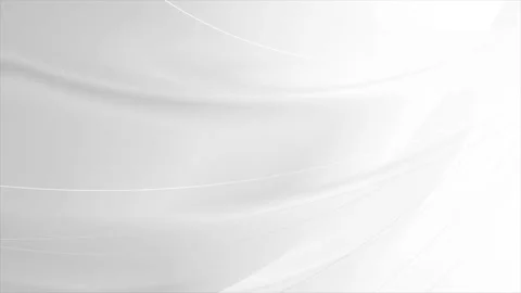 Abstract concept modern tech white waves motion background Stock Footage 89904028