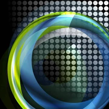 Abstract concept technology circle design Abstract concept technology circ... 스톡 사진