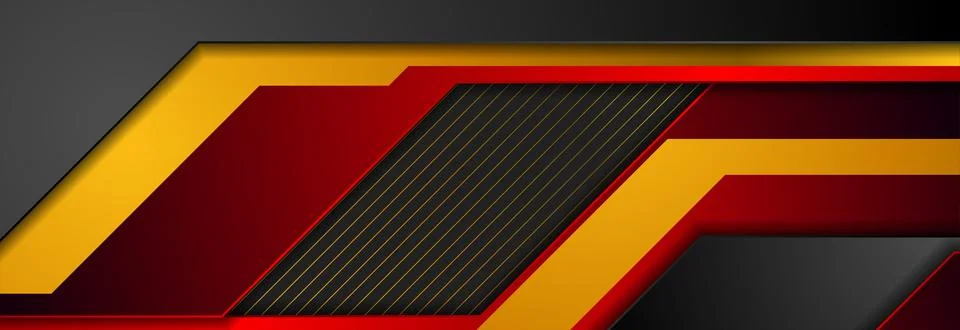 Abstract concept technology geometry banner design Stock Illustration