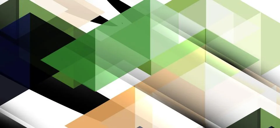 Abstract concept triangle graphic element. Technology background. Banner, poster Stock Illustration