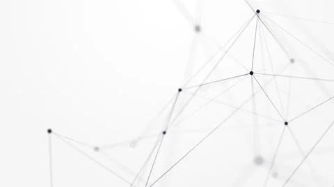 Abstract concepts of technology, digital and data white background Stock Footage 274413337