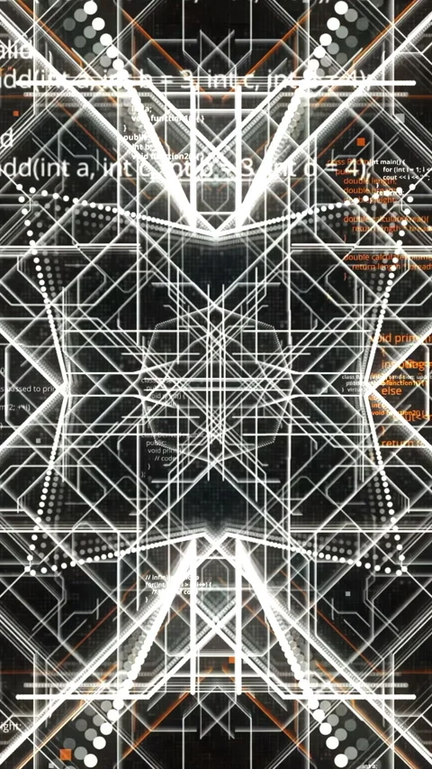 Abstract conceptual background with neuron data information and network Stock Footage 278209651