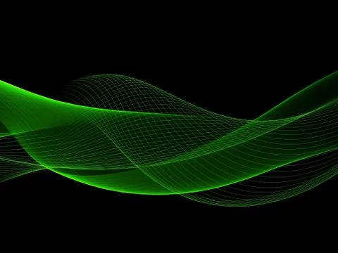 Abstract Conceptual Grid Lines Stock Illustration