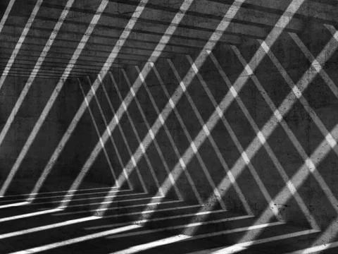 Abstract concrete interior background pattern 3d Illustrazione stock