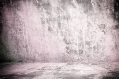 Abstract Concrete Room Background Using for Product Presentation Backdrop. Stock Photos