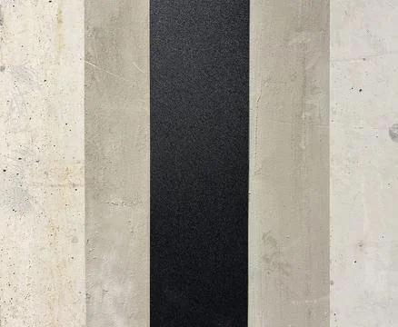 Abstract Concrete Wall Background With Black Vertical Stripe and Copy Space Stock Photos