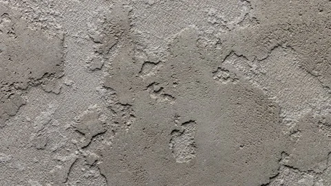 Abstract concrete wall plaster texture. Closeup for background or artworks. Stock Footage 136197962