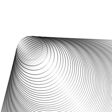 Abstract cone Illustrazione stock