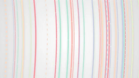 Abstract confetti pattern featuring vertical dotted lines moving Stock Footage 346862711