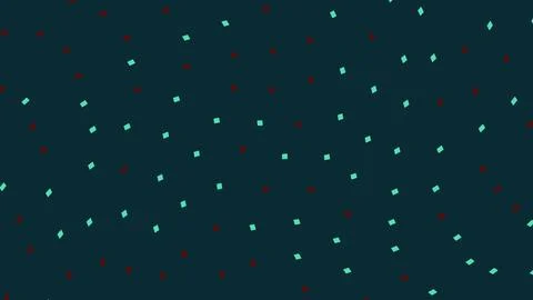 Abstract confetti pattern with small shapes on dark background イラスト素材