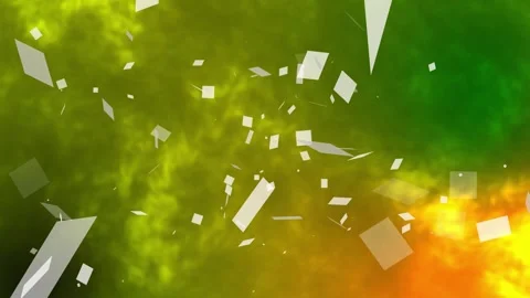 Abstract confetti pattern with vibrant color gradient background Stock Footage 322906254