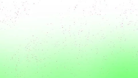 Abstract confetti sprinkle effect on a bright green and white gradient Stock Illustration