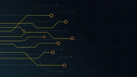 Abstract connect lines and dots.Technology graphic Networkbackground. Stock Footage 205992001