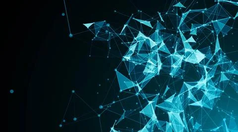 Abstract connected dots. Digital backdrop Abstract connected dots. Digital... Stock Photos