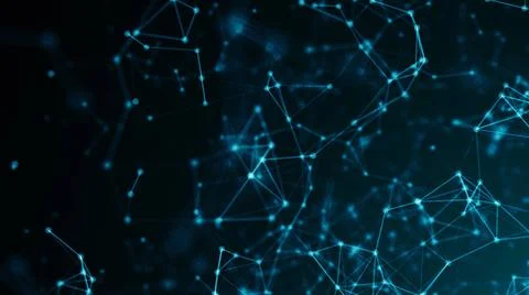 Abstract connected dots. Digital backdrop Abstract connected dots. Digital... 스톡 사진