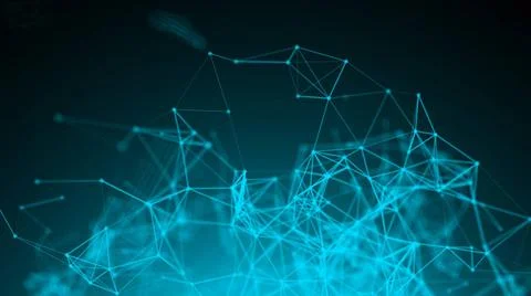 Abstract connected dots. digital background Abstract connected dots. digit... 스톡 사진