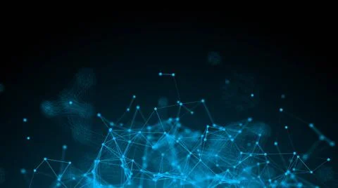 Abstract connected dots. digital background Abstract connected dots. digit... 스톡 사진