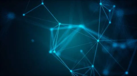 Abstract connected dots. Technology concept Abstract connected dots. Techn... 스톡 사진