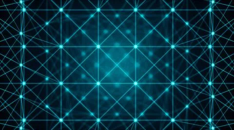 Abstract connected dots. Technology concept Abstract connected dots. Techn... Foto stock