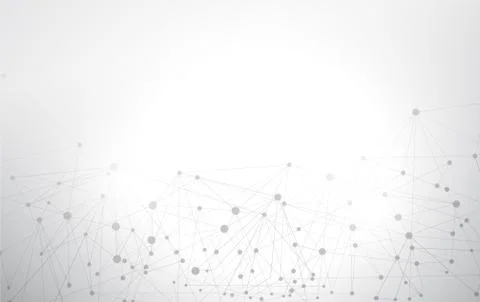 Abstract connecting dots and lines Illustration