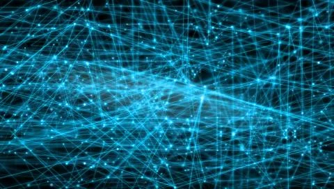 Abstract connecting lines and dots global networks concept series イラスト素材