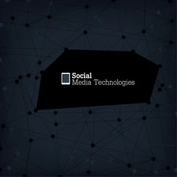 Abstract connection background, vector Stock Illustration