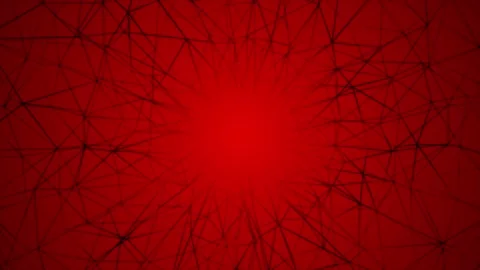 Abstract connection of digital lines and dots technology background Video stock 272652280