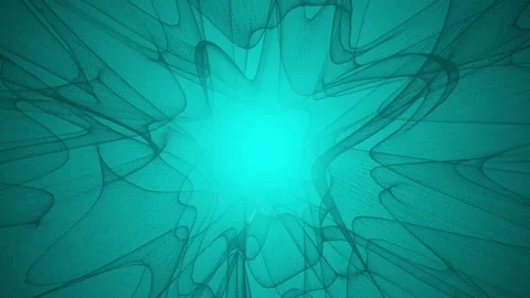 Abstract connection of digital lines and dots technology background, Vídeo Stock 272654828