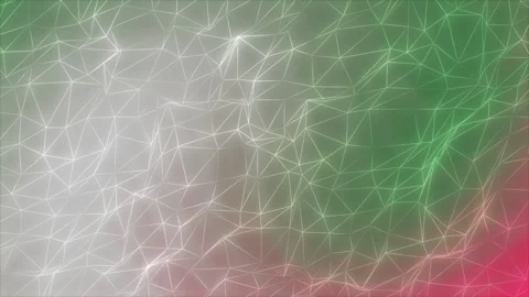 Abstract connection of digital lines and dots technology background Video stock 272667290