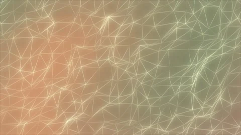 Abstract connection of digital lines and dots technology background Stock Footage 272667454