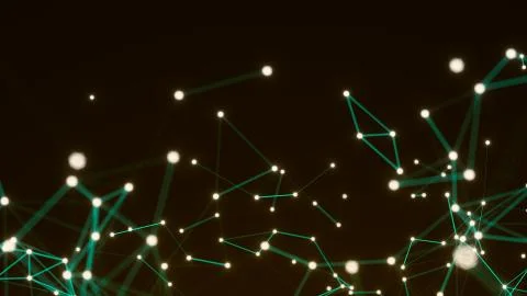 Abstract connection dots. Technology background. Network concept Stock Illustration